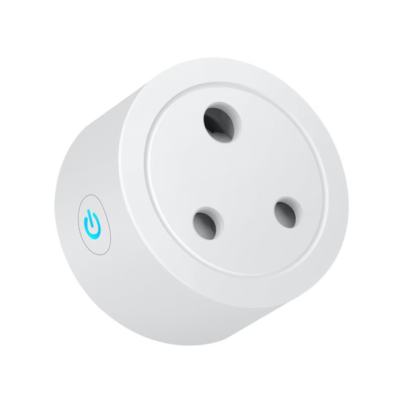 WiFi /Zigbee 10A 16A India Type South Africa standard Tuya Smart Life App Control Wifi Smart Wall Socket Home Plug Power Smart Plug