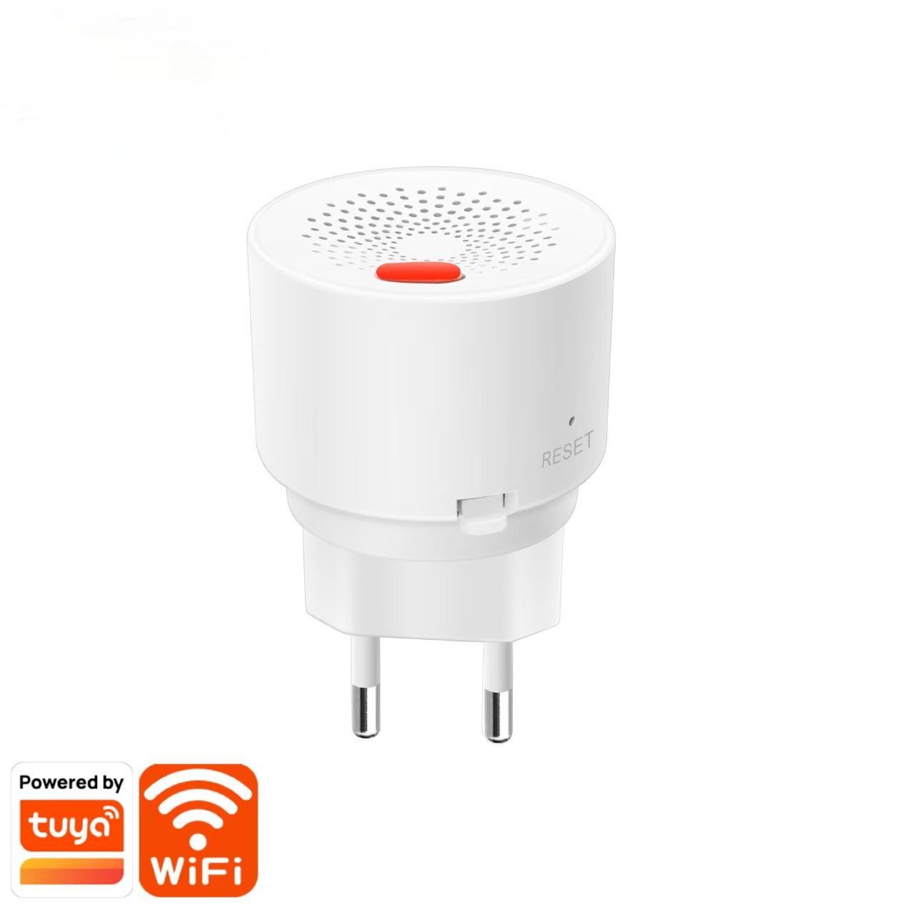 High Quality Mini Wireless Wifi Tuya Smart Combustible Gas Leak Sensor Detector Alarm for Bio-Gas/ch4/Nautral gas /liquefied Gas
