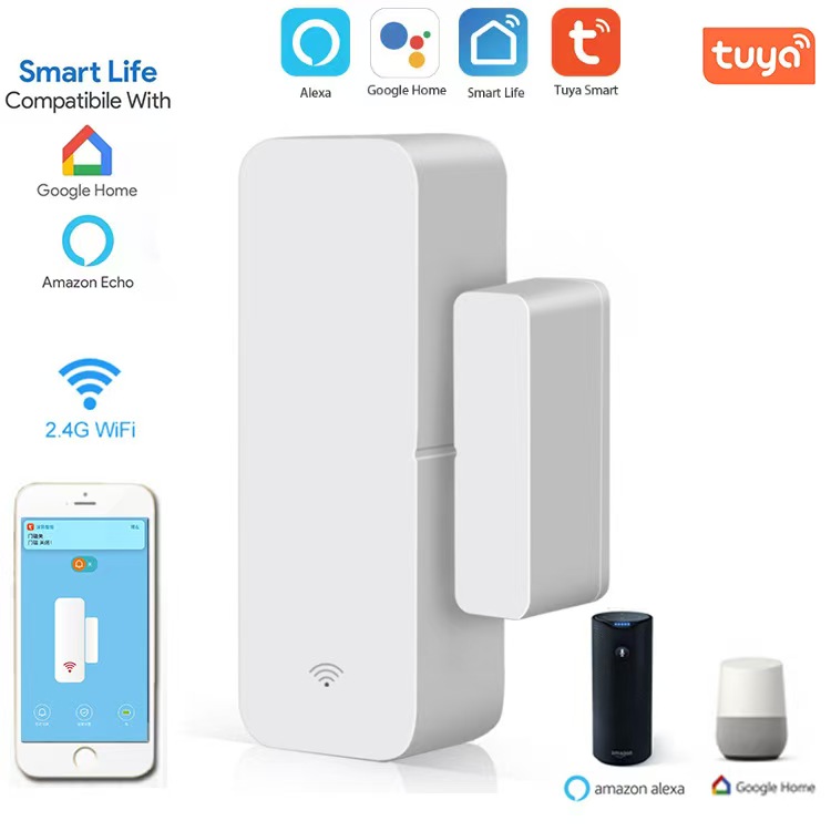 CE Rohs Chinese Manufacture Cheap Price Smart Tuya Wifi Door Windows Sensor 