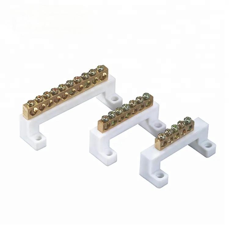 Factory Direct Multiple Way Terminal Busbar Copper Screw Terminal Block