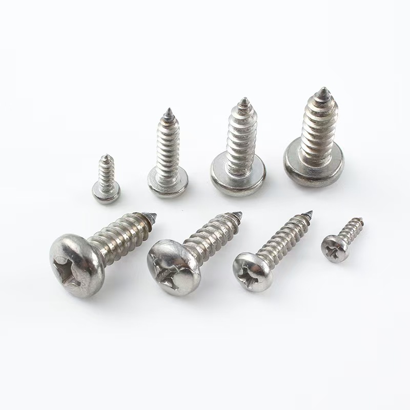 Low price m3 m4 m5 m6 m8 Customized stainless steel or steel various types of screws